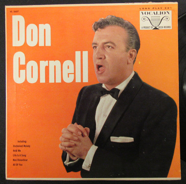 Don Cornell : Don Cornell (LP, Mono)