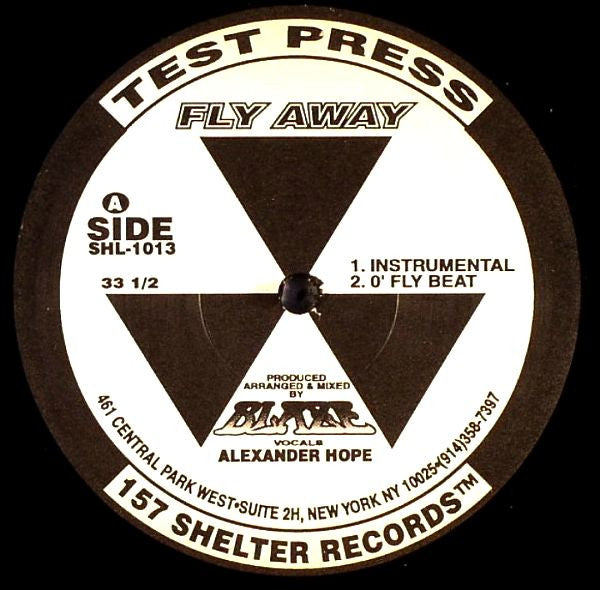 Blaze Presents Alexander Hope : Fly Away (12", TP)