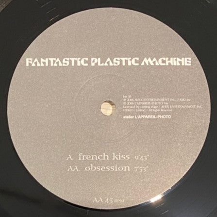 Fantastic Plastic Machine : French Kiss (12", Single)