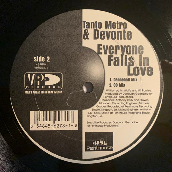 Tanto Metro & Devonte : Everyone Falls In Love (12", Maxi)