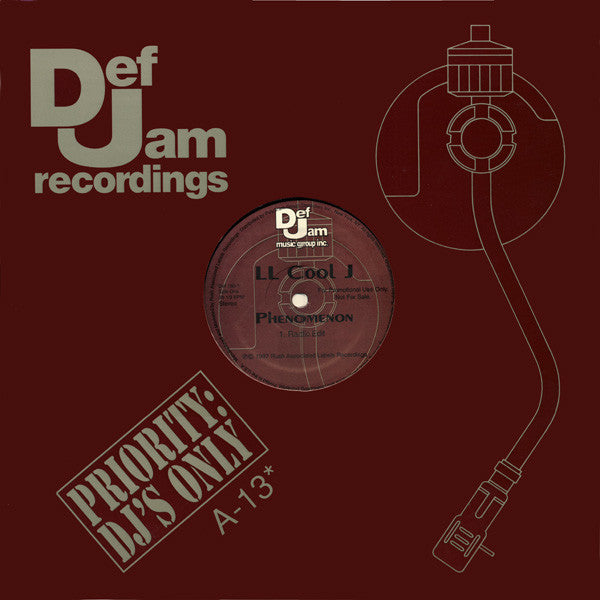 LL Cool J : Phenomenon (12", Promo)