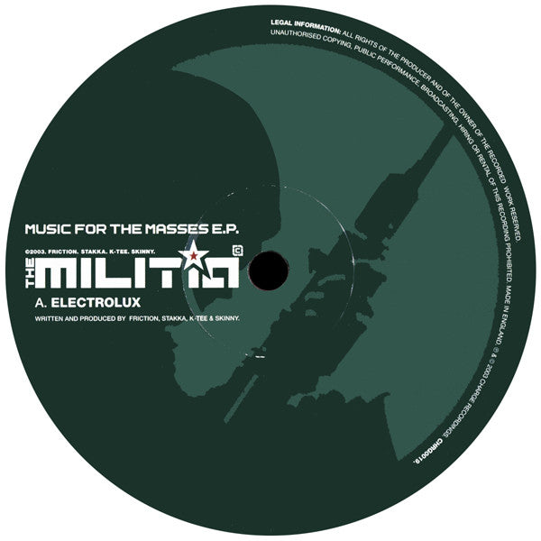 Militia : Music For The Masses EP (2x12", EP)