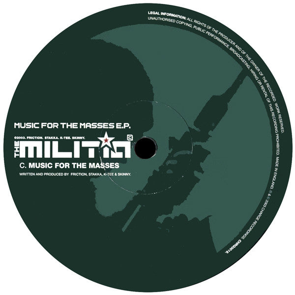 Militia : Music For The Masses EP (2x12", EP)