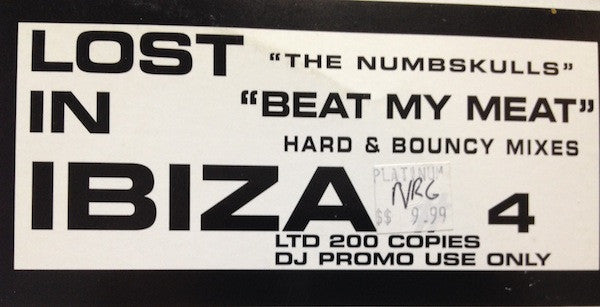 The Numbskulls : Beat My Meat (12", Ltd, Promo, W/Lbl)