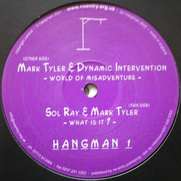 Mark Tyler & Dynamic Intervention / Sol Ray & Mark Tyler : World Of Misadventure / What Is It? (12")